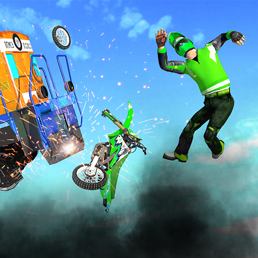 Bike Vs. Train — free online racing game