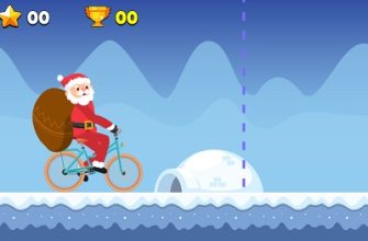 Santa Wheelie Bike Challenge